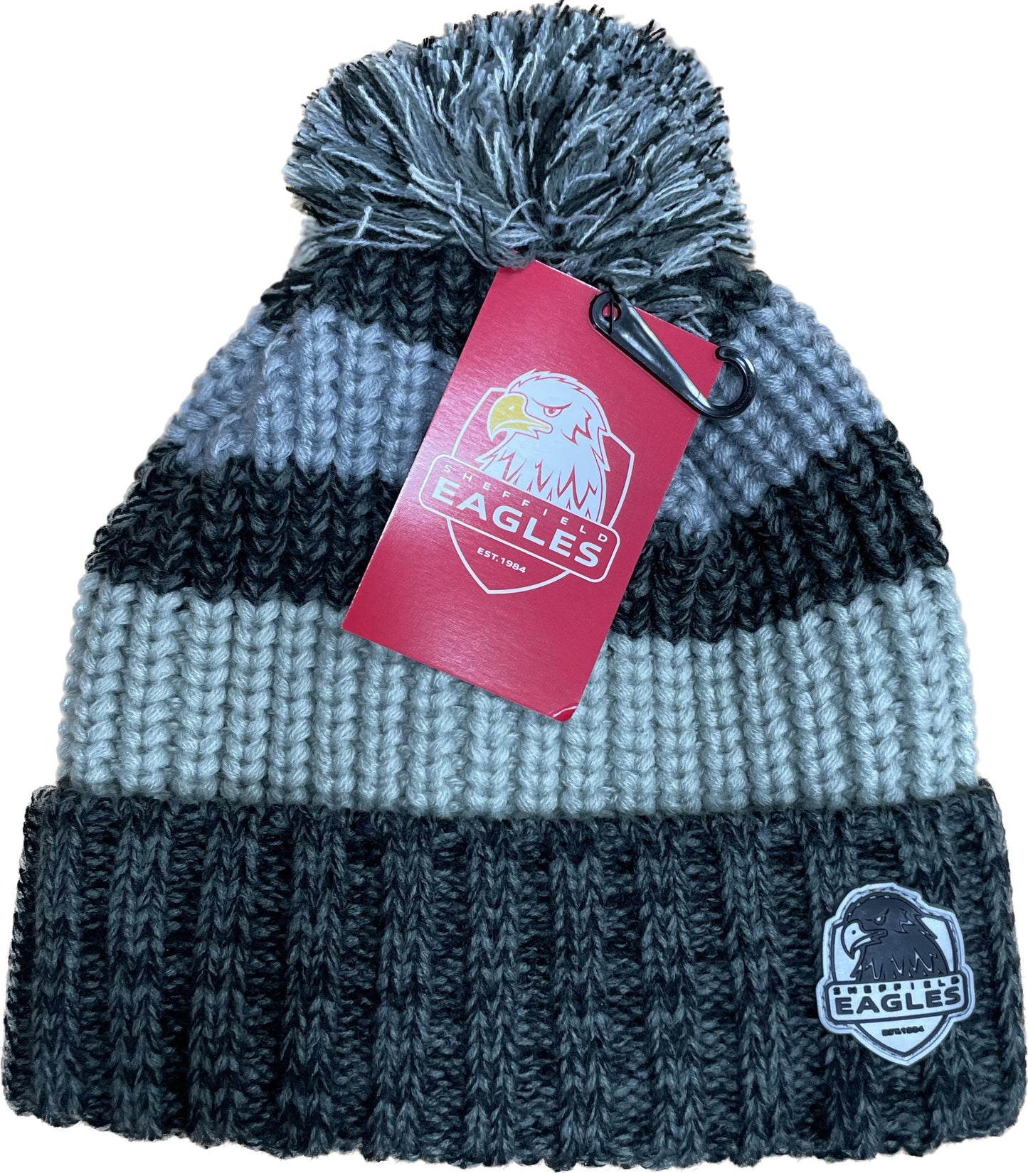 Sheffield Eagles Bobble Hat Grey