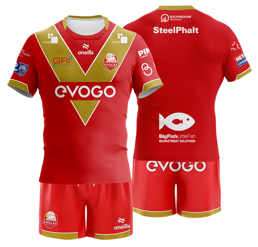 Sheffield Eagles Home Shirt 2024 Toddler Junior