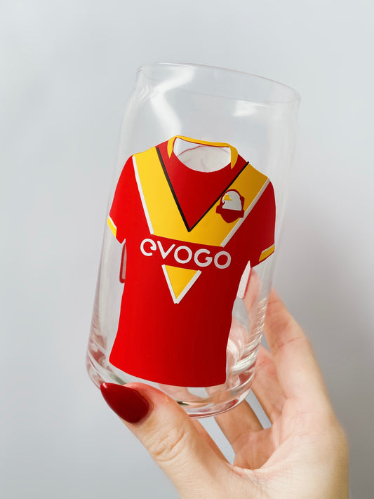 Sheffield Eagles Can Glass