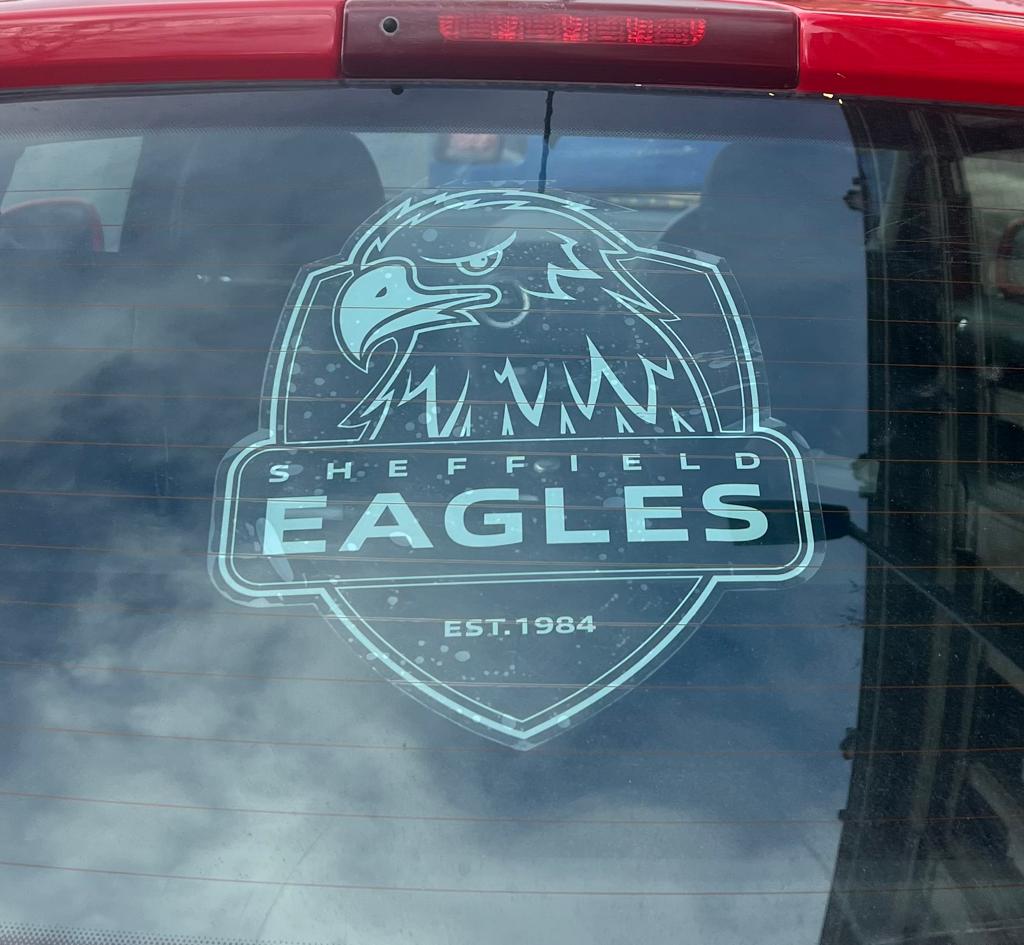 Sheffield Eagles Logo Car Sticker